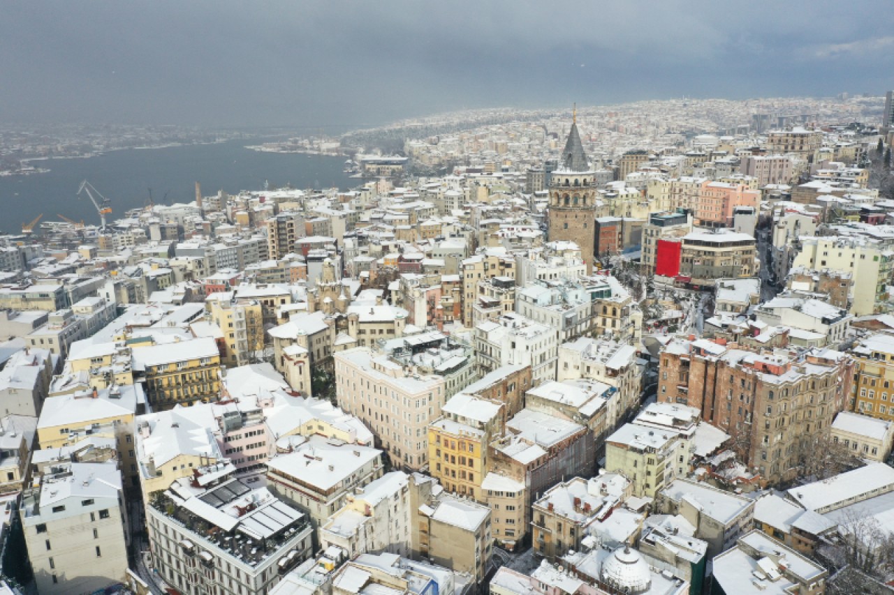 İstanbul'dan kar manzaraları 10