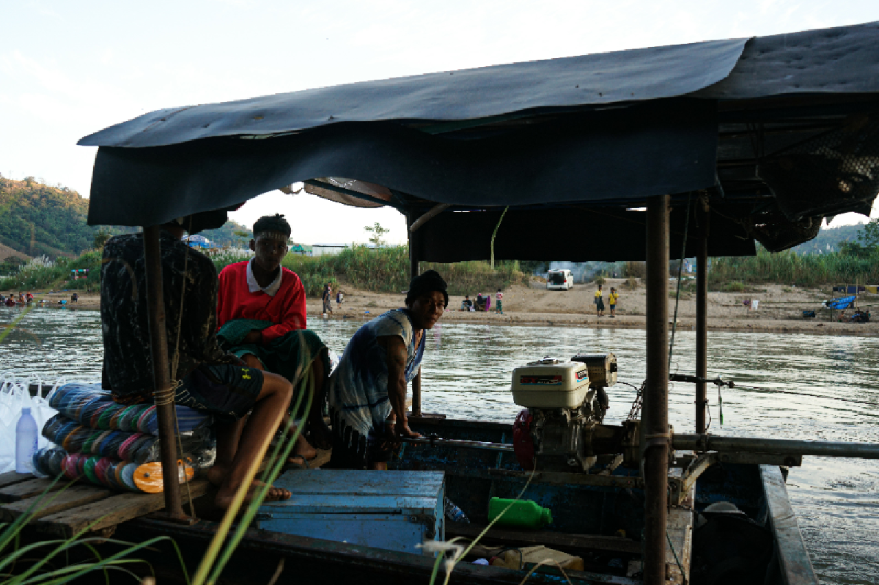 Myanmar, Tayland sınırındaki mülteciler 4