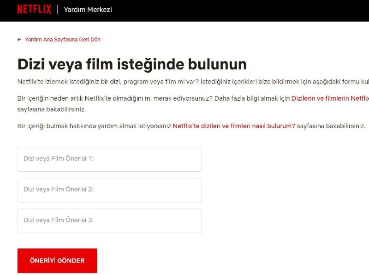 Netflix'teki gizli özellikler 2