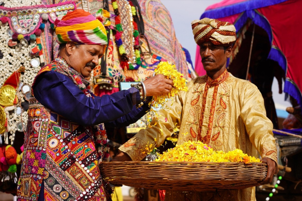 Hindistan'da geleneksel Pushkar Deve Festivali gerçekleştirildi 6