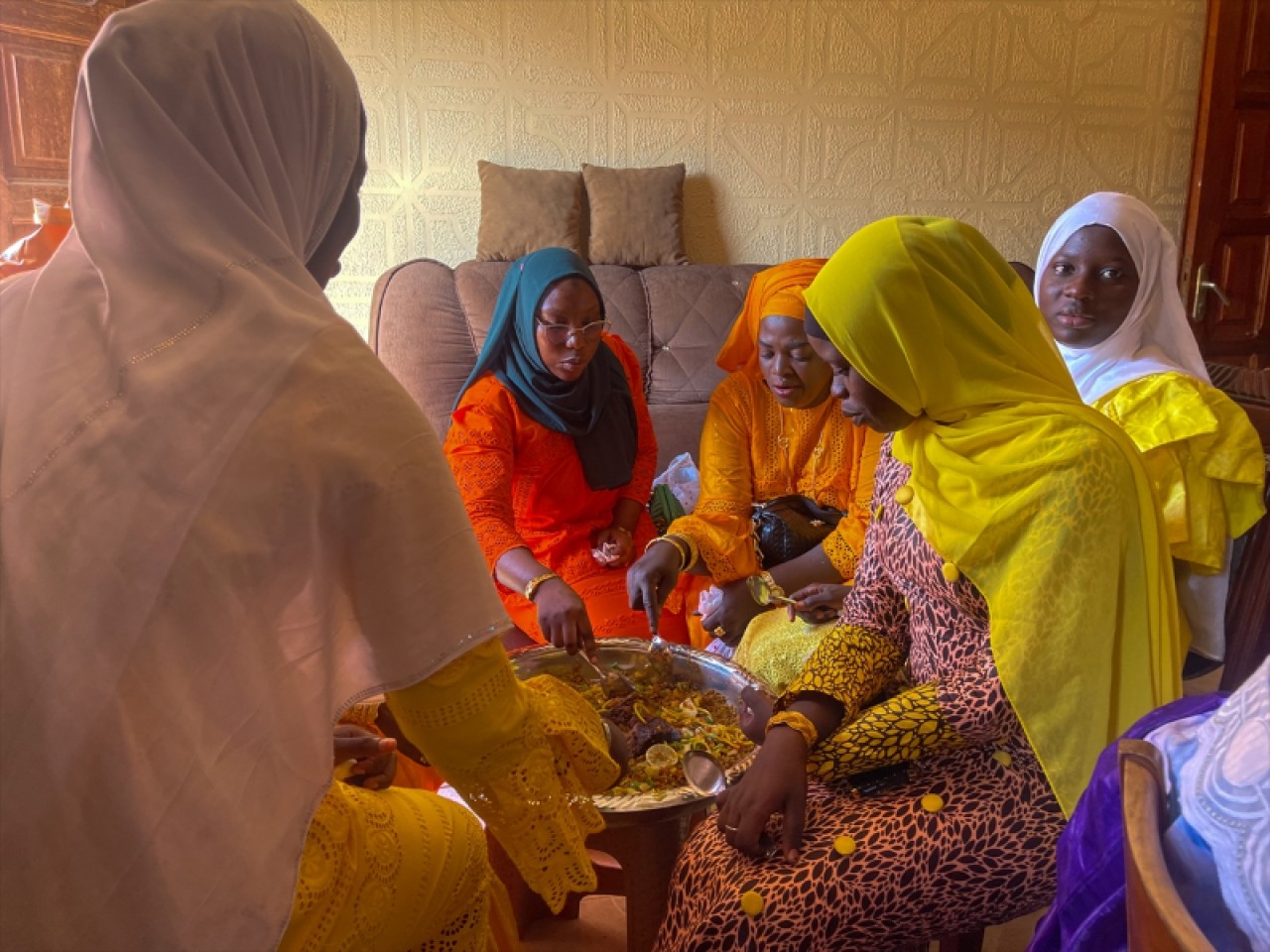 Senegal'de düğünleri aratmayan renkli kutlama: Bebek mevlidi 1