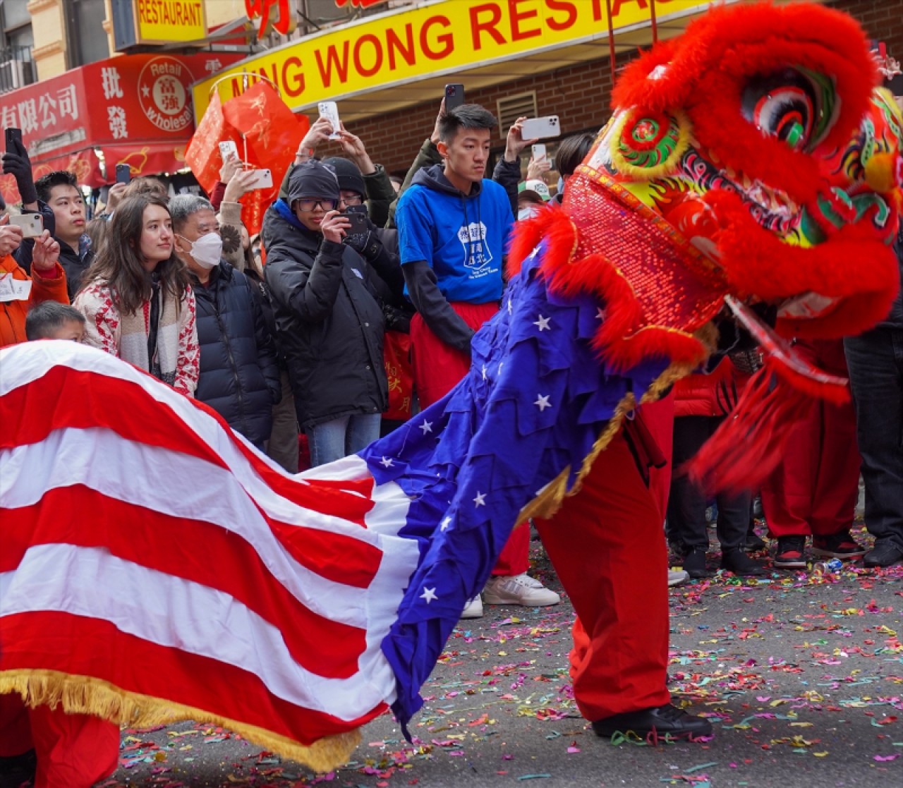 New York'ta Çin Yeni Yılı kutlamaları 1