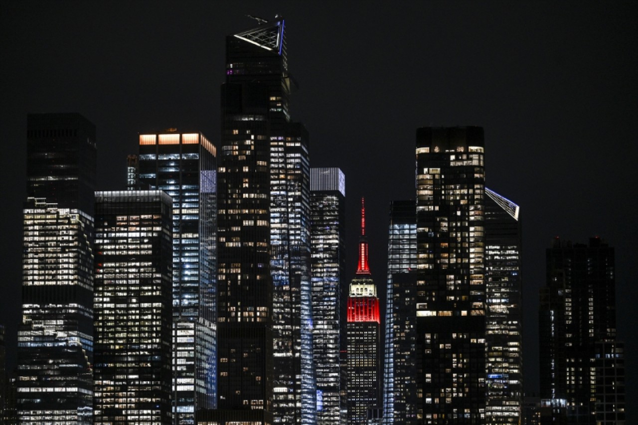 Empire State Binası Türk Bayrağı renkleriyle ışıklandırıldı 3