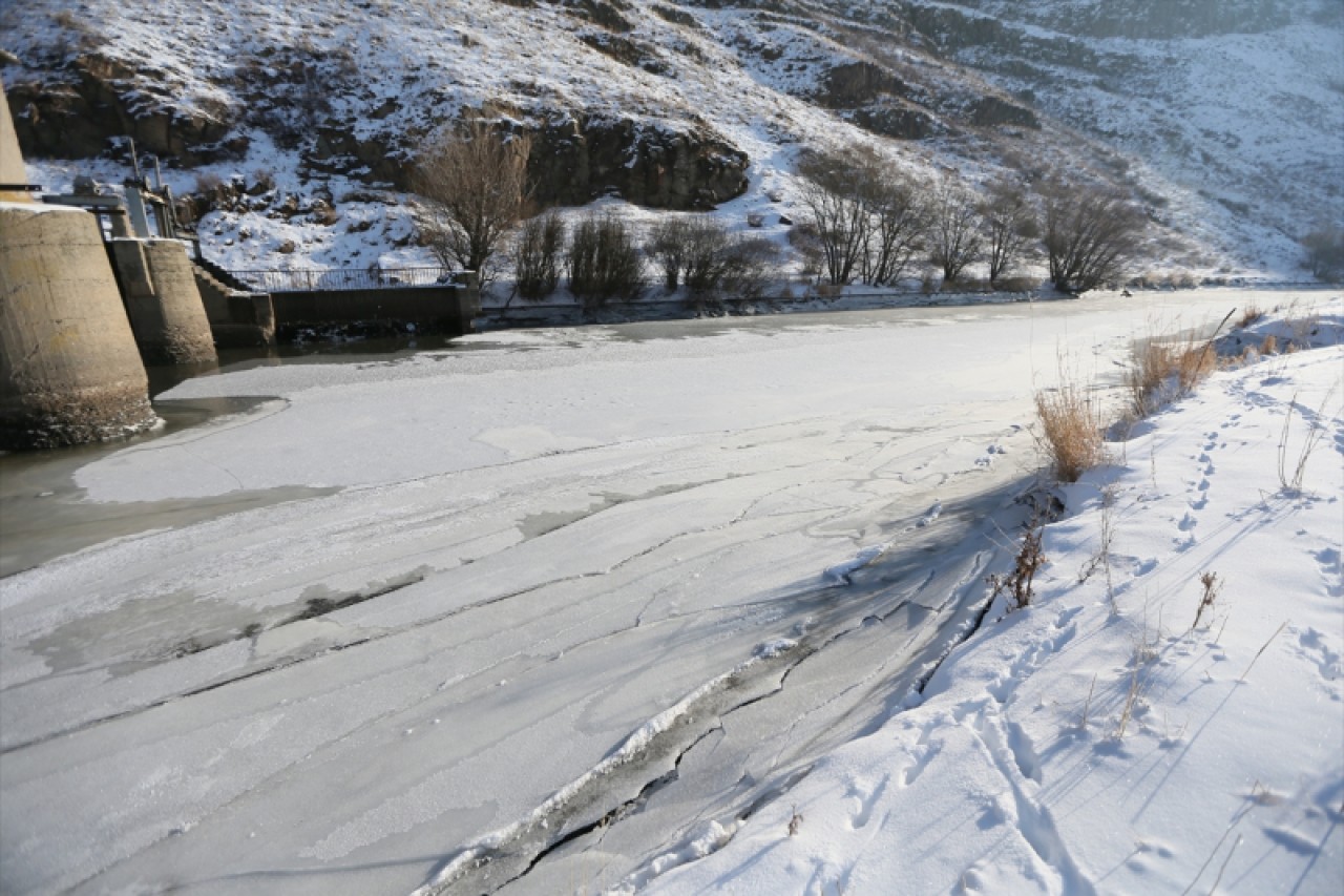 Kars'ta soğuk hava etkili oldu 9