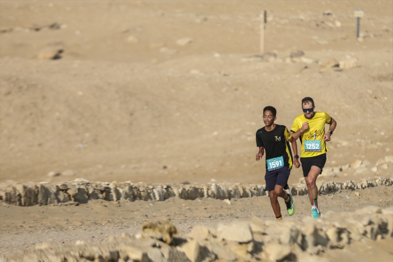 Mısır'da "Sakkara Maratonu" düzenlendi 10