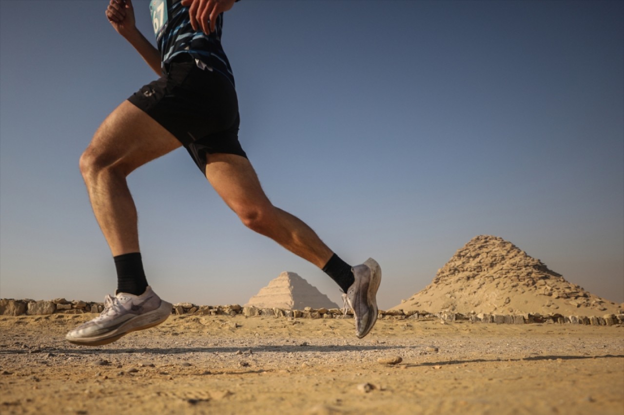 Mısır'da "Sakkara Maratonu" düzenlendi 13