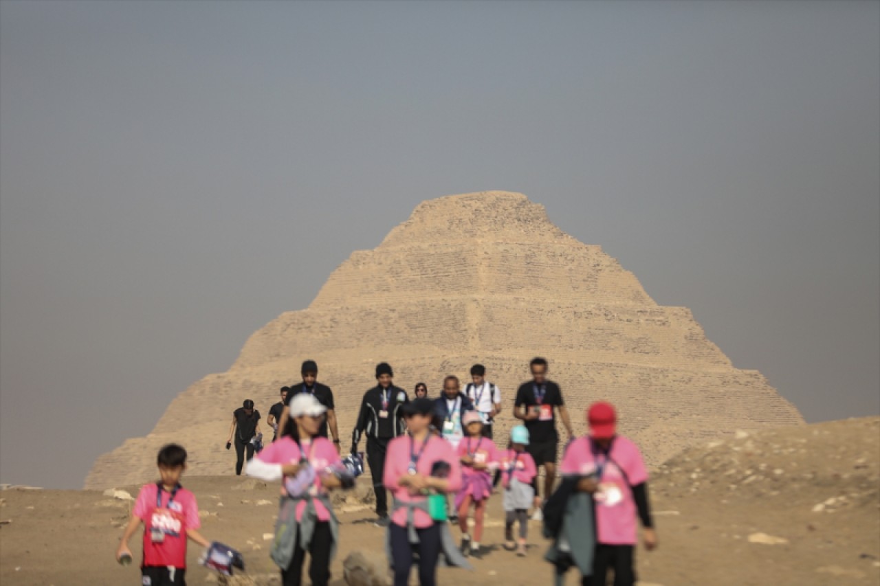 Mısır'da "Sakkara Maratonu" düzenlendi 11