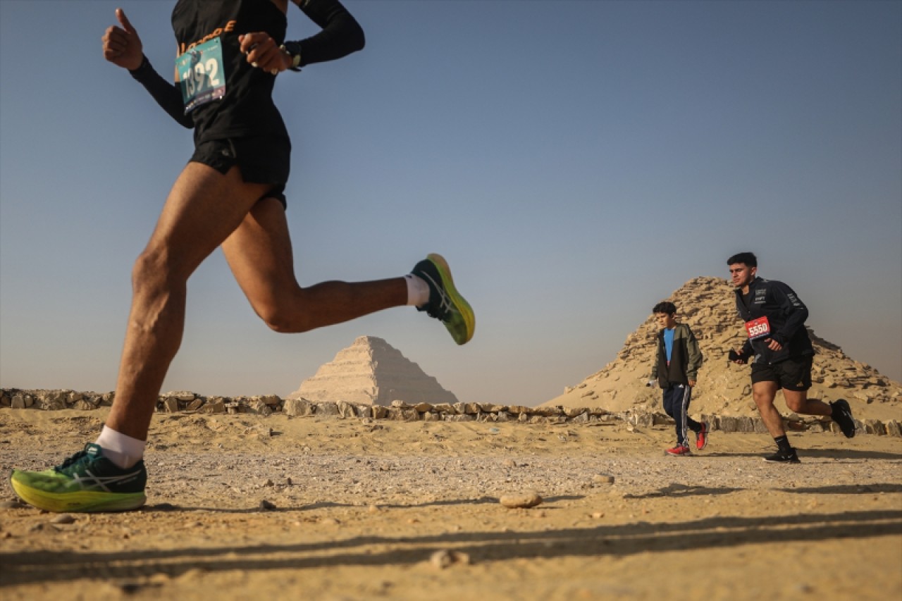 Mısır'da "Sakkara Maratonu" düzenlendi 17