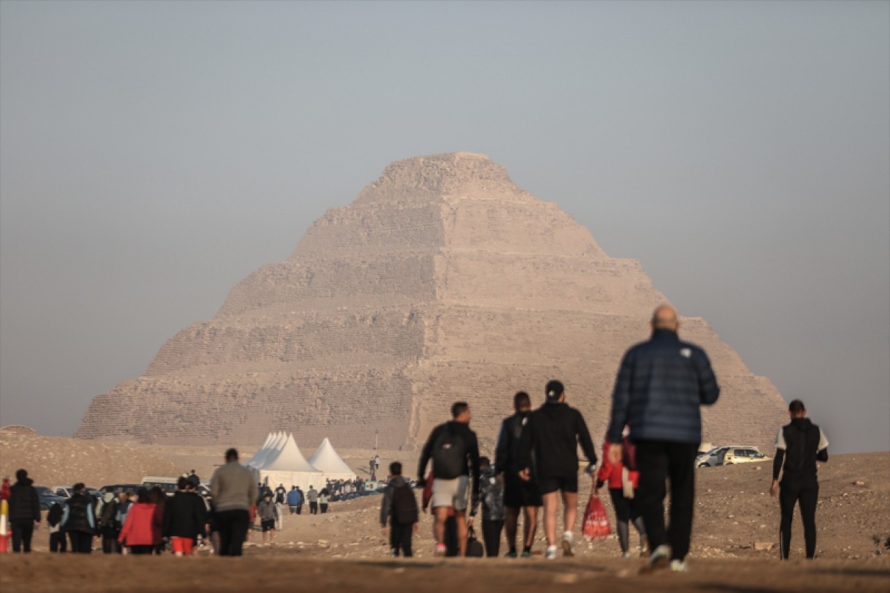 Mısır'da "Sakkara Maratonu" düzenlendi 12