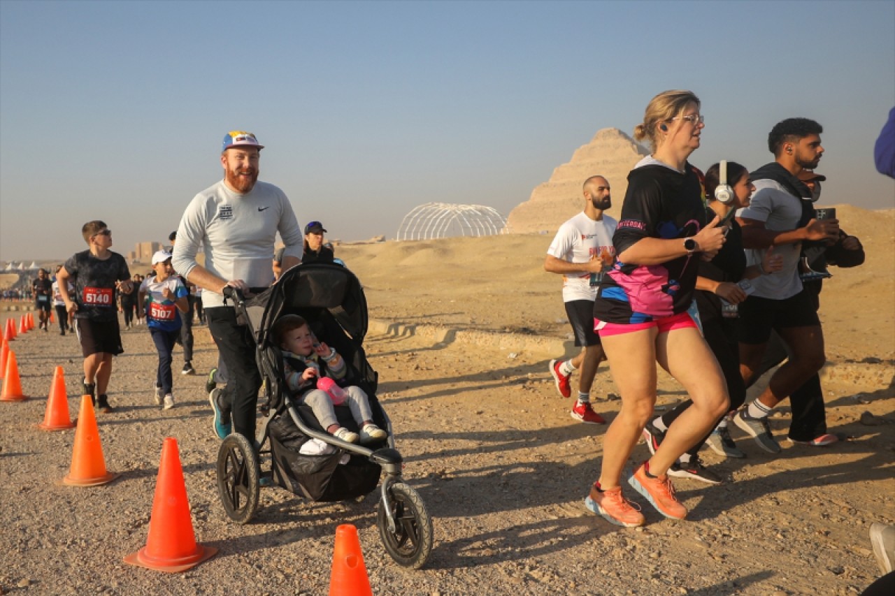 Mısır'da "Sakkara Maratonu" düzenlendi 20