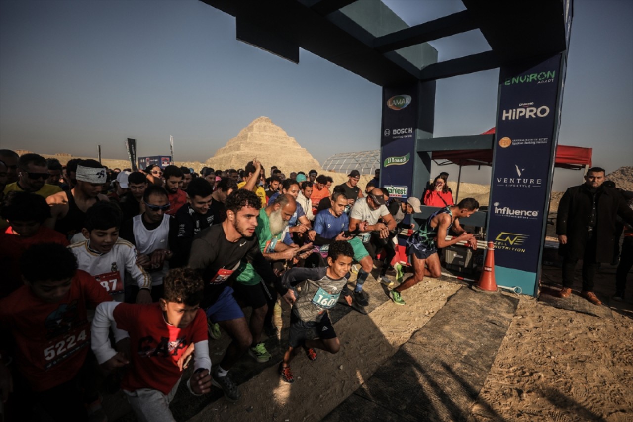 Mısır'da "Sakkara Maratonu" düzenlendi 29