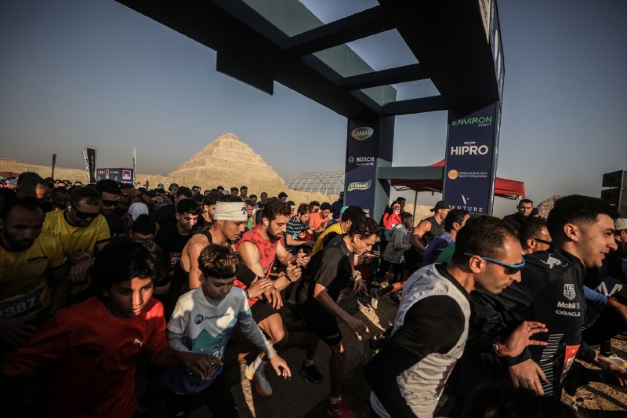 Mısır'da "Sakkara Maratonu" düzenlendi 22