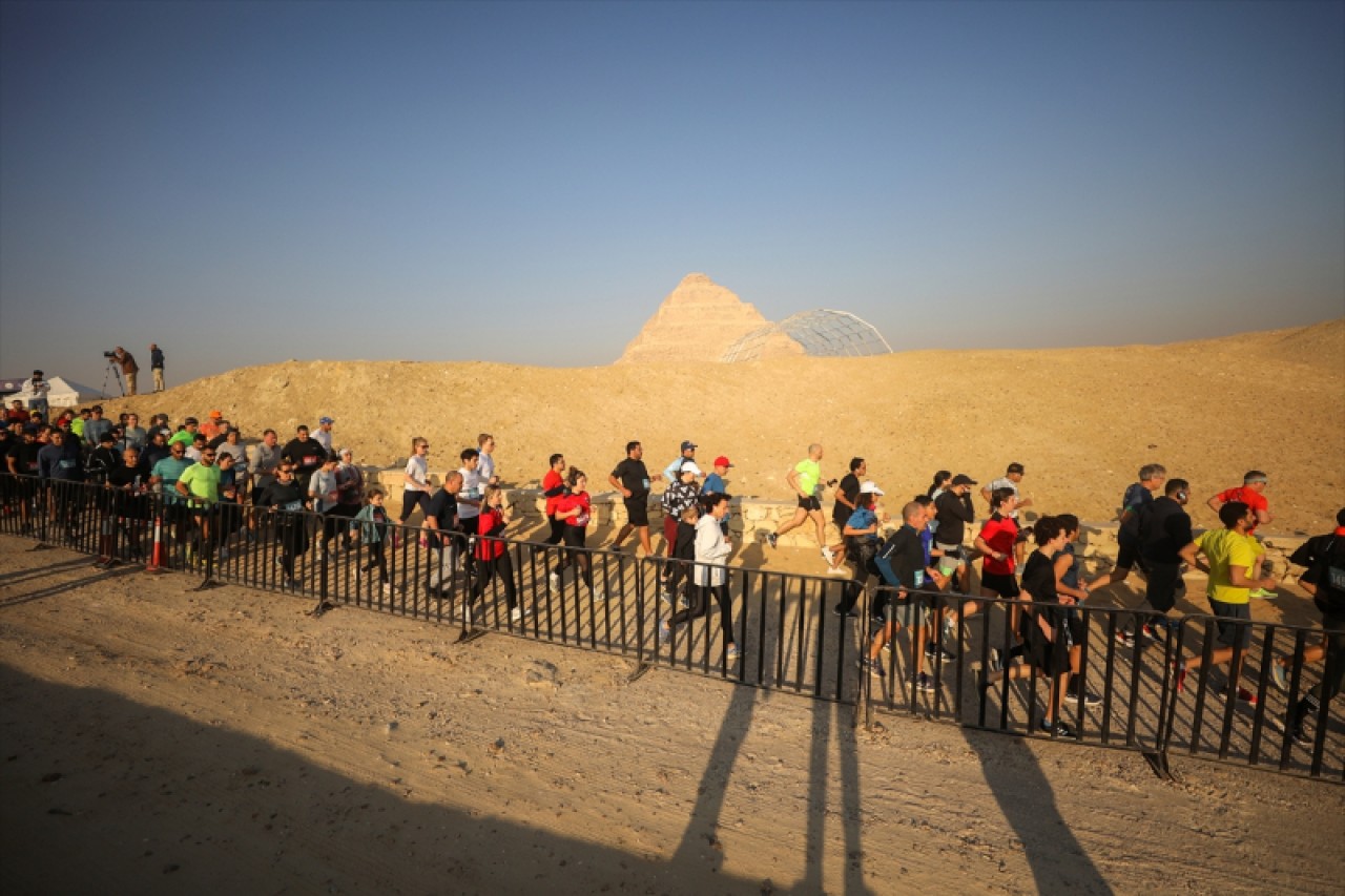 Mısır'da "Sakkara Maratonu" düzenlendi 26