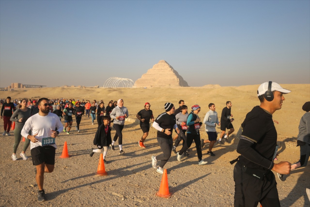 Mısır'da "Sakkara Maratonu" düzenlendi 27