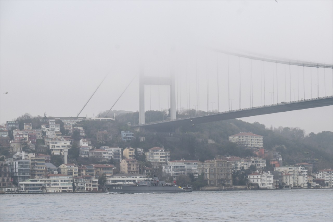 İstanbul'da sisli hava etkili oldu 6