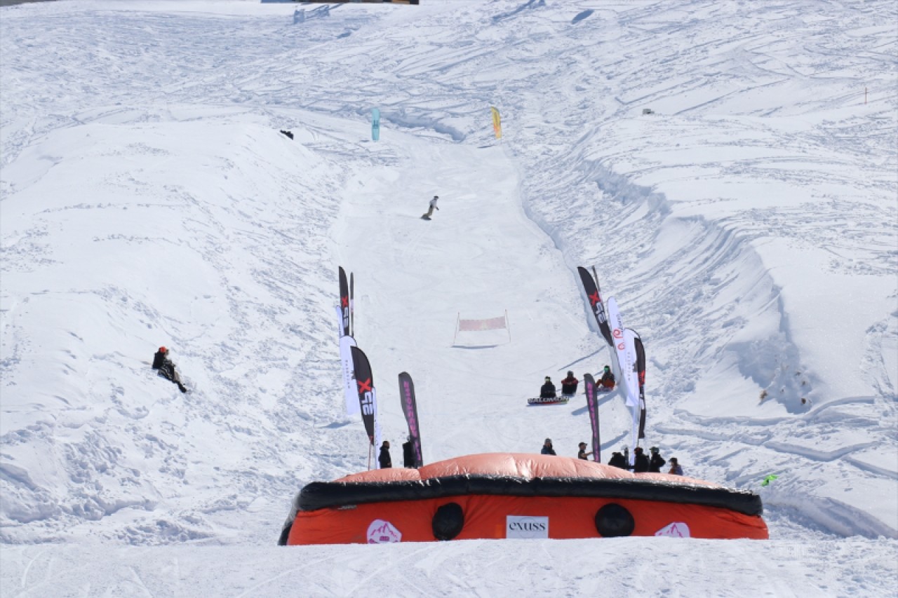 Erzurum'da "4. Palandöken Freestyle Şampiyonası" düzenlendi 2