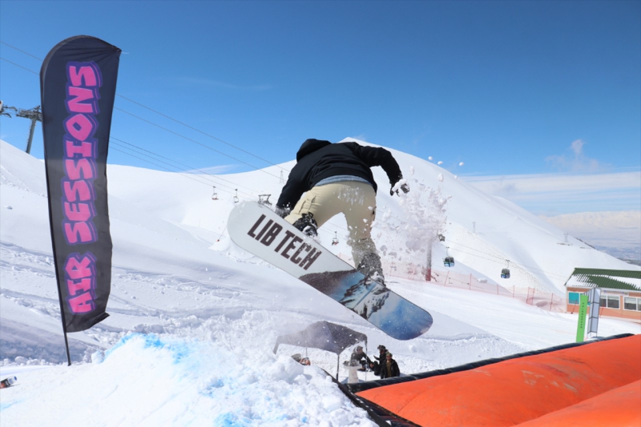 Erzurum'da "4. Palandöken Freestyle Şampiyonası" düzenlendi 8