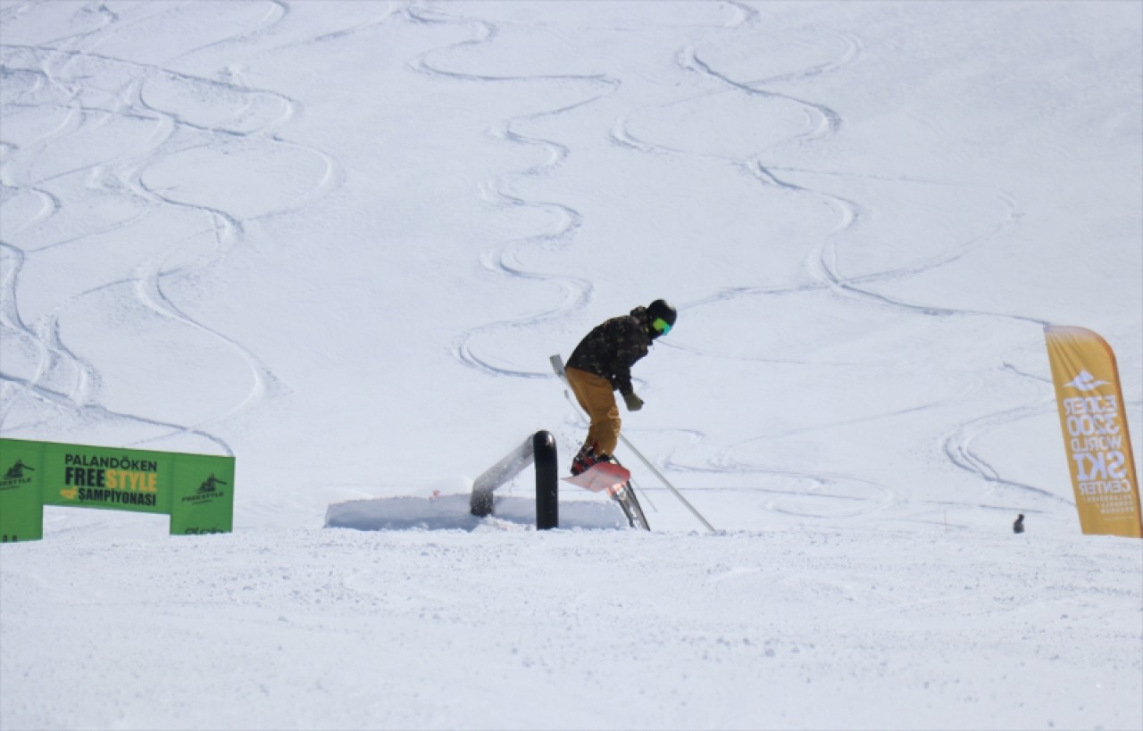 Erzurum'da "4. Palandöken Freestyle Şampiyonası" düzenlendi 5