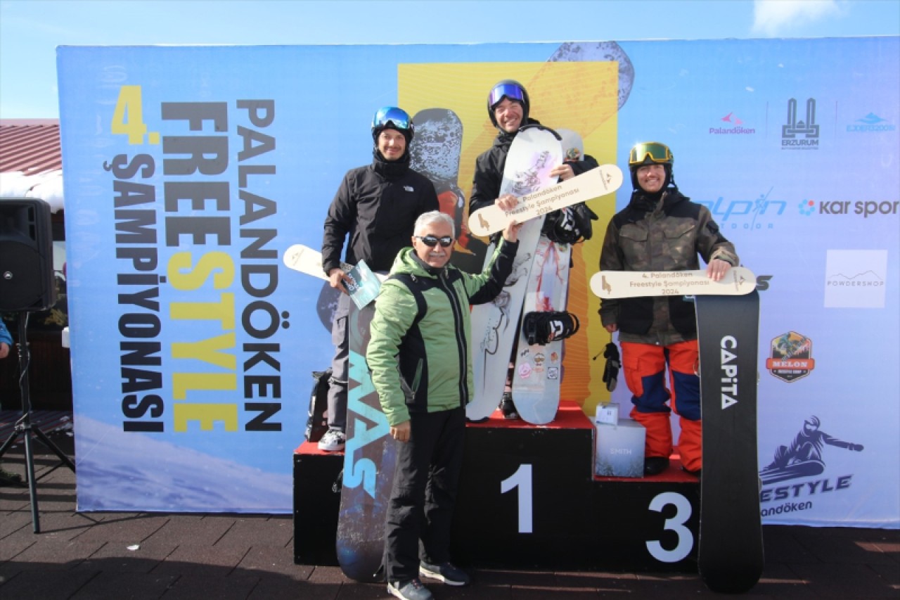 Erzurum'da "4. Palandöken Freestyle Şampiyonası" düzenlendi 9