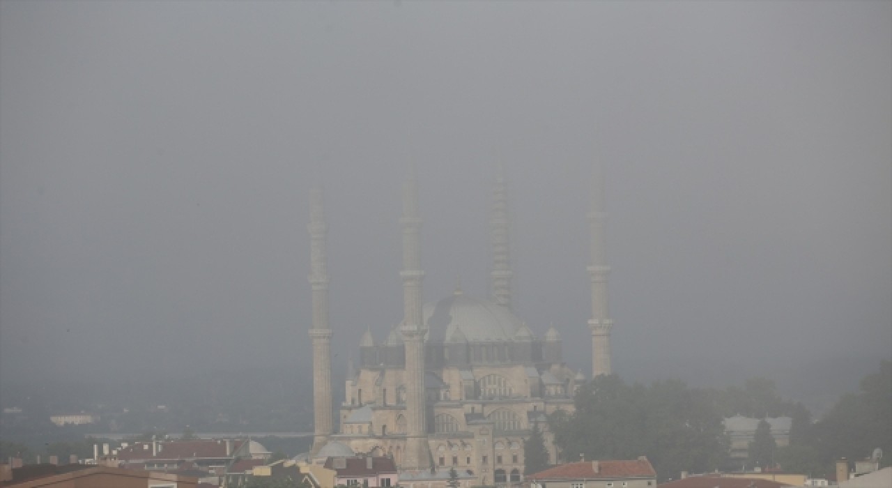 Edirne'de sis etkili oldu!