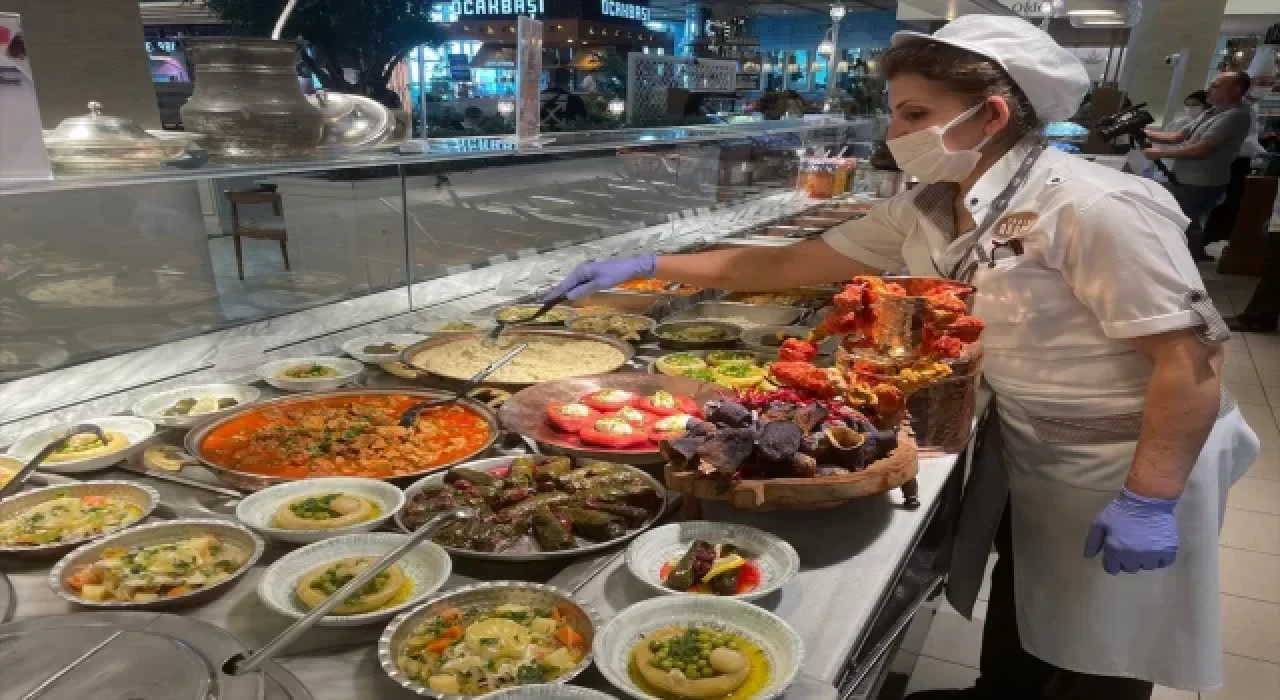 İstanbul Havalimanı’nda Türk yemekleri ziyafeti vardı