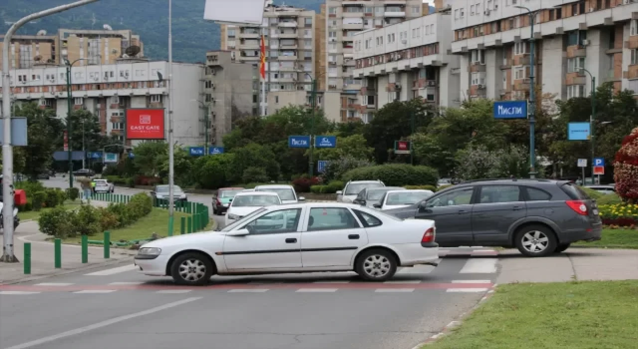 Kuzey Makedonya’da AB üyeliği önerisiyle ilgili eylemler devam ediyor