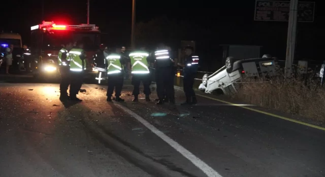 Manisa’da trafik kazasında 1 kişi öldü, 1 kişi yaralandı