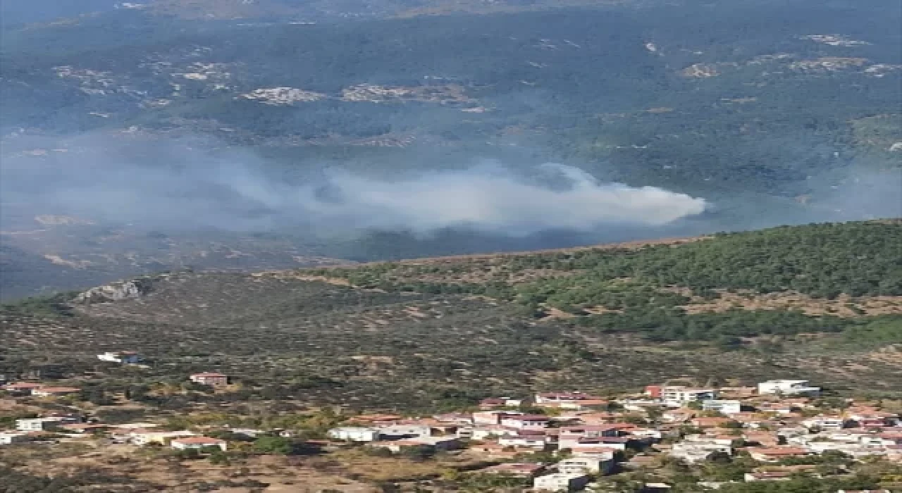 Kazdağları’nda iki noktada orman yangını çıktı: Havadan ve karadan müdahale ediliyor