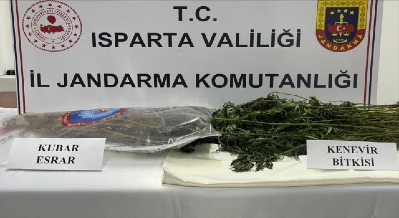 Isparta’da uyuşturucu operasyonunda yakalanan sanık tutuklandı