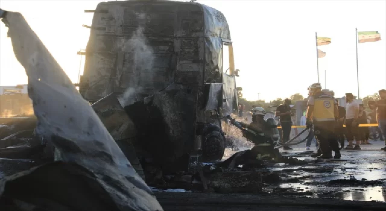 GÜNCELLEME  Suriye’nin Azez ilçesinde bombalı terör saldırısında 9 kişi öldü, 14 kişi yaralandı