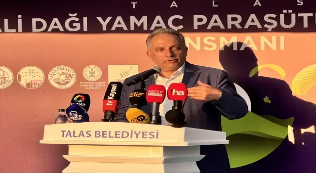 Talas Ali Dağı Yamaç Paraşütü Parkuru’nun tanıtımı yapıldı