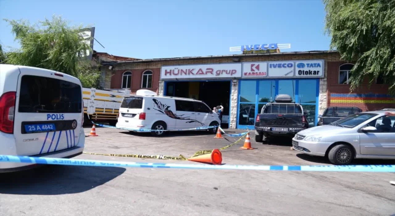 Erzurum’da bir iş yerine silahla ateş açıldı