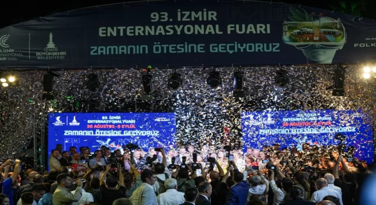 93. İzmir Enternasyonal Fuarı ”teknoloji” temasıyla açıldı