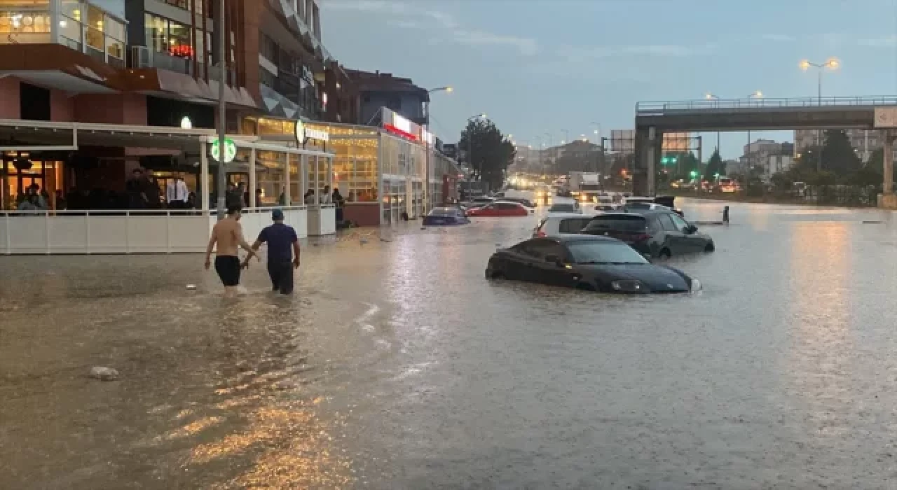 Karabük’te sağanak etkili oldu