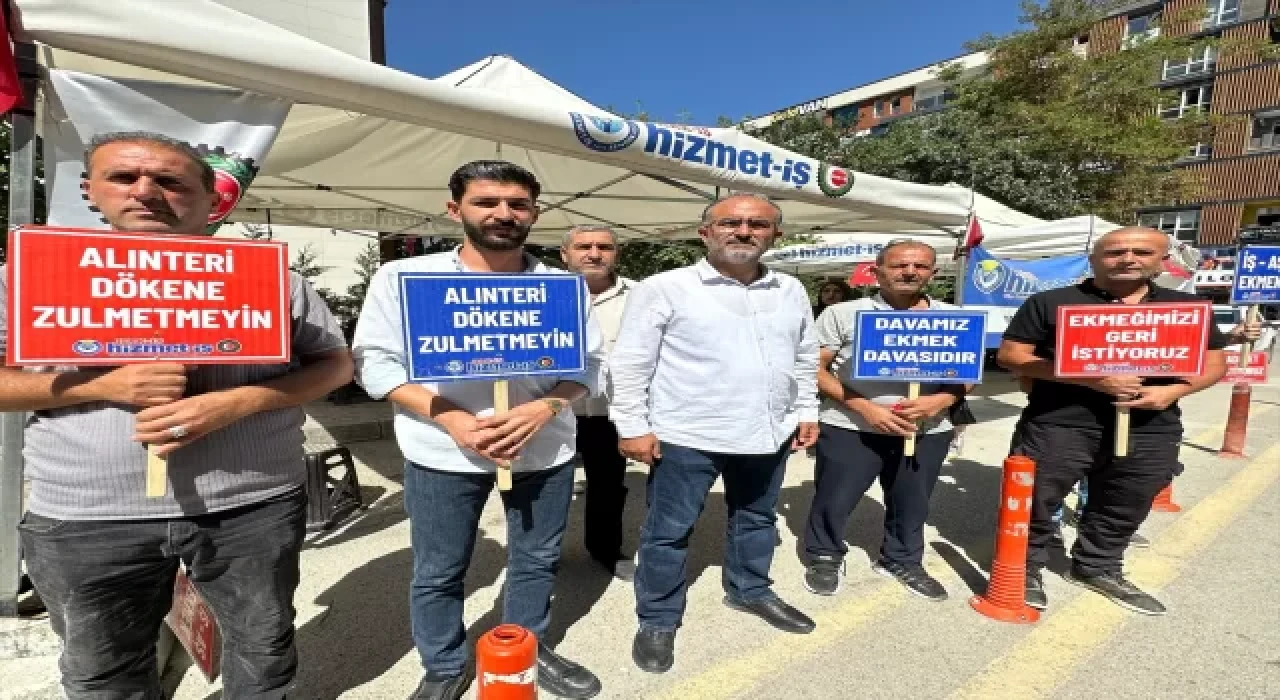 Van’da işten çıkarılan belediye çalışanları görevlerine dönmek istiyor