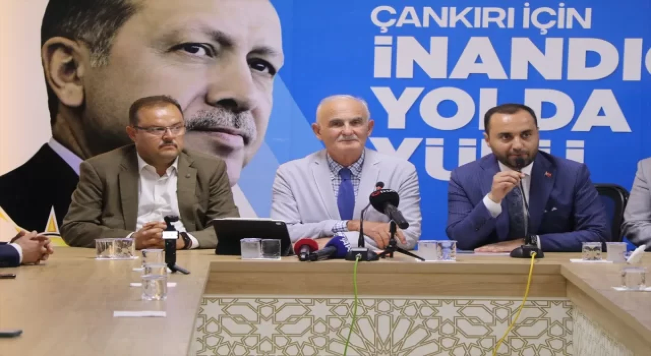 AK Parti Genel Başkan Yardımcısı Yılmaz, Çankırı’da konuştu: