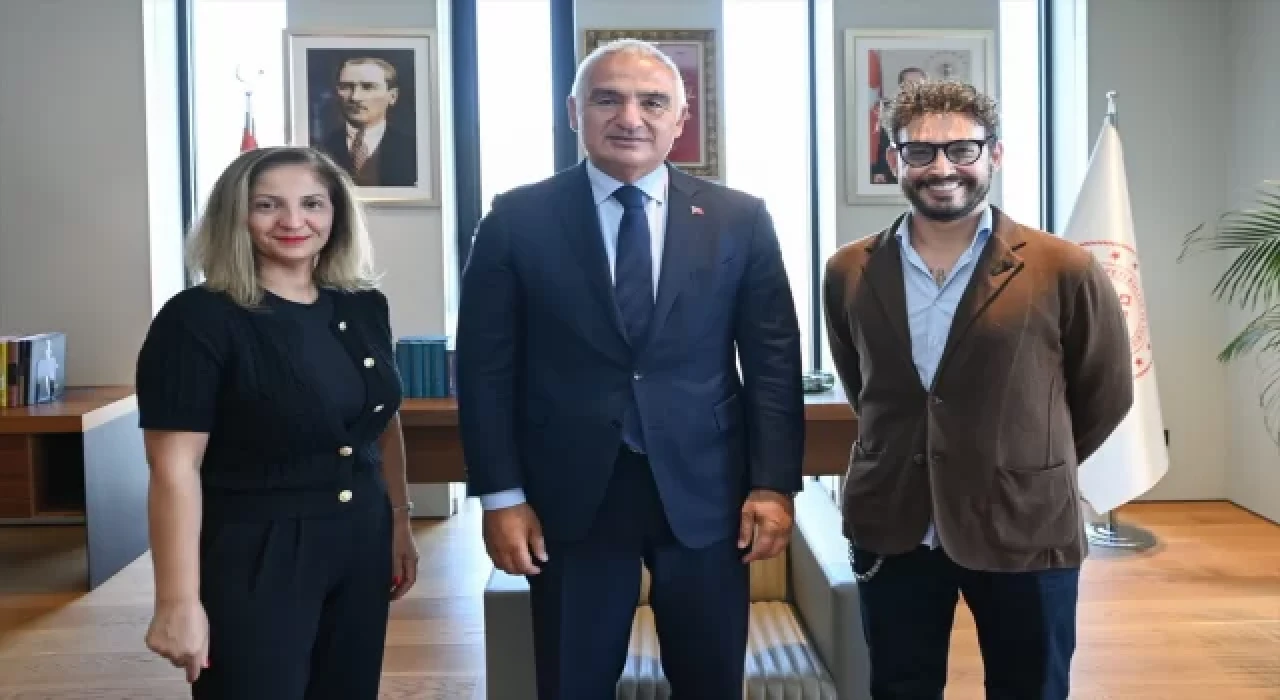 Kültür ve Turizm Bakanı Ersoy, İtalyan şef Danilo Zanna ile bir araya geldi