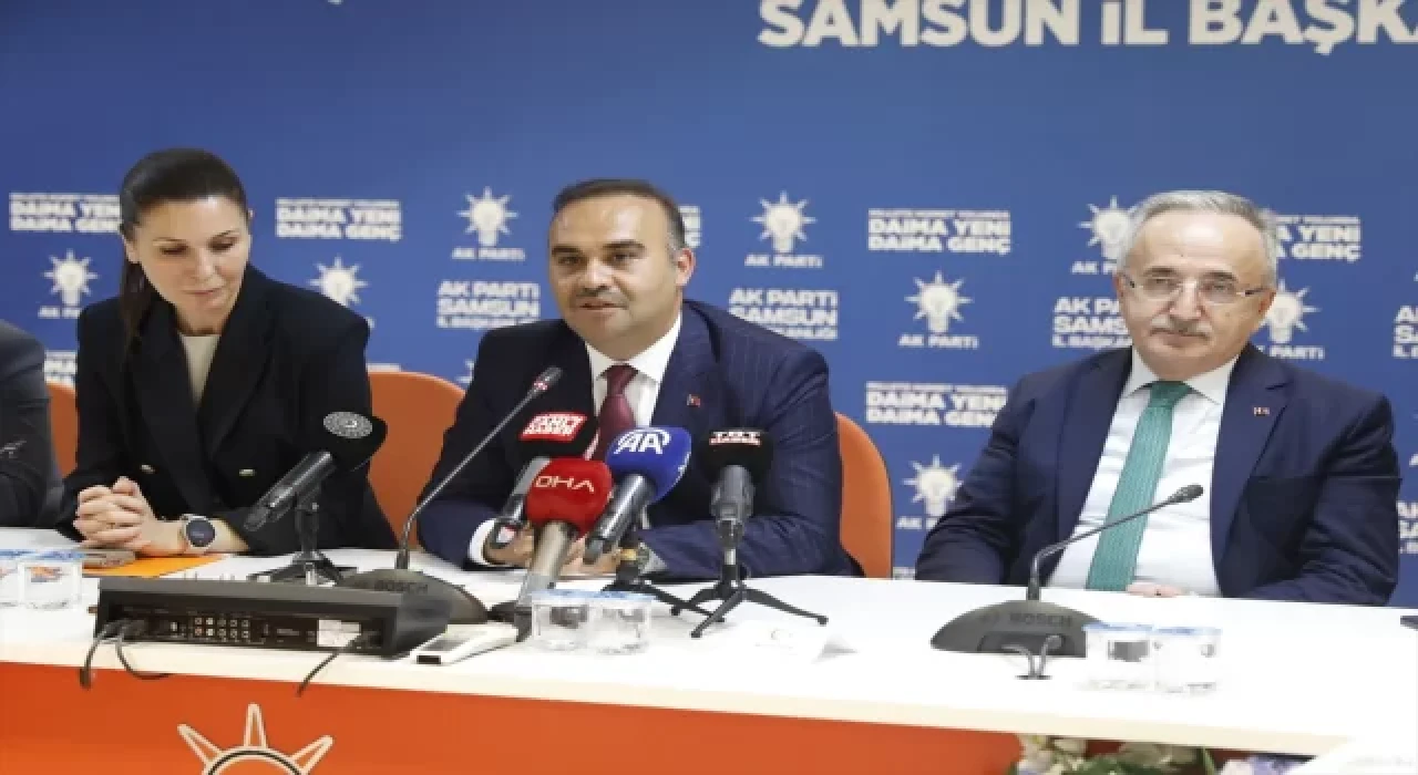 Sanayi ve Teknoloji Bakanı Kacır, Samsun’da konuştu: