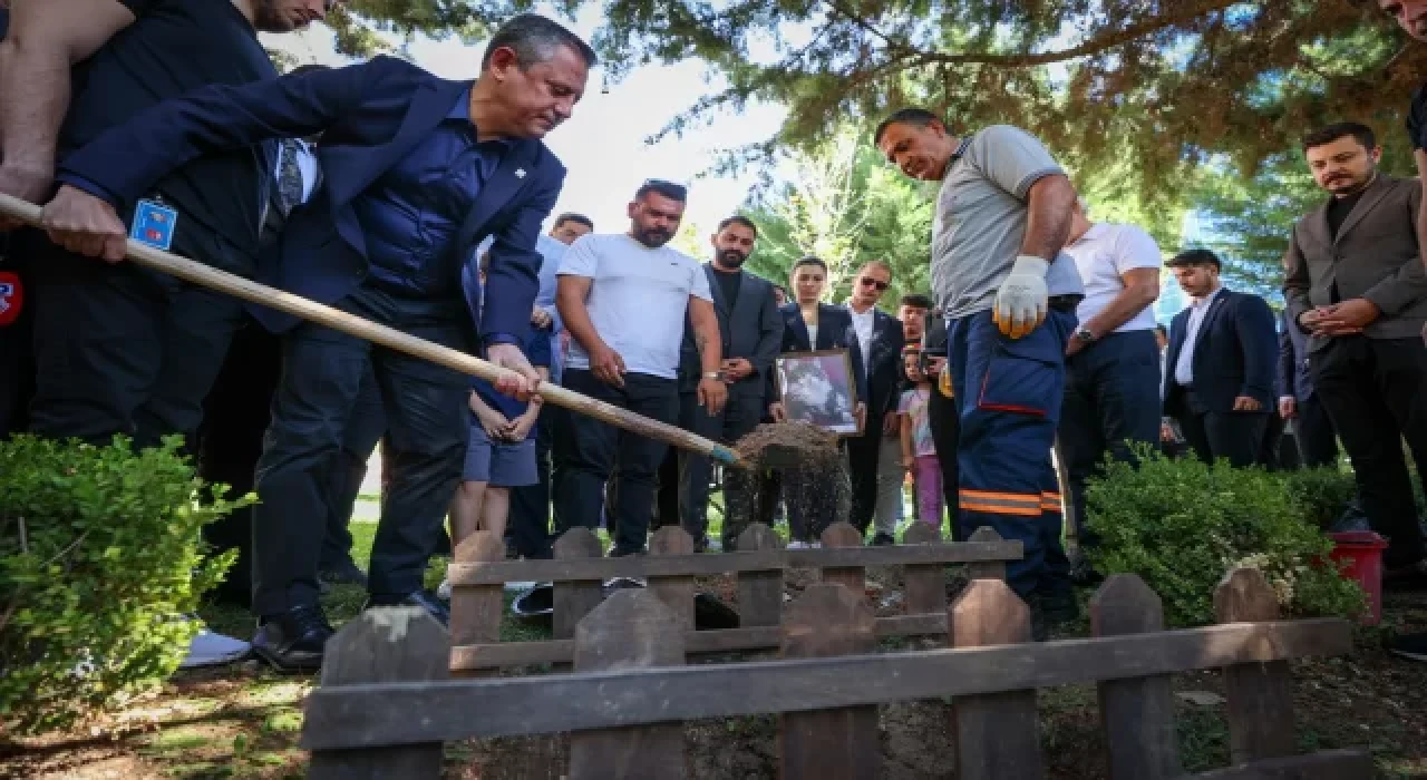 Tedavi gördüğü klinikte ölen kedi Şero, CHP Genel Merkezi’nin bahçesine gömüldü