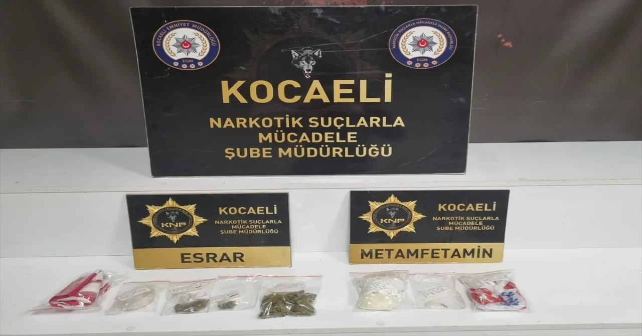 Kocaeli’de uyuşturucu operasyonunda yakalanan 3 sanık tutuklandı