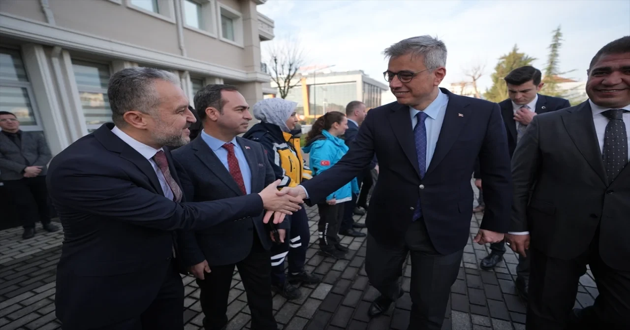 Sağlık Bakanı Memişoğlu, Düzce’de konuştu: