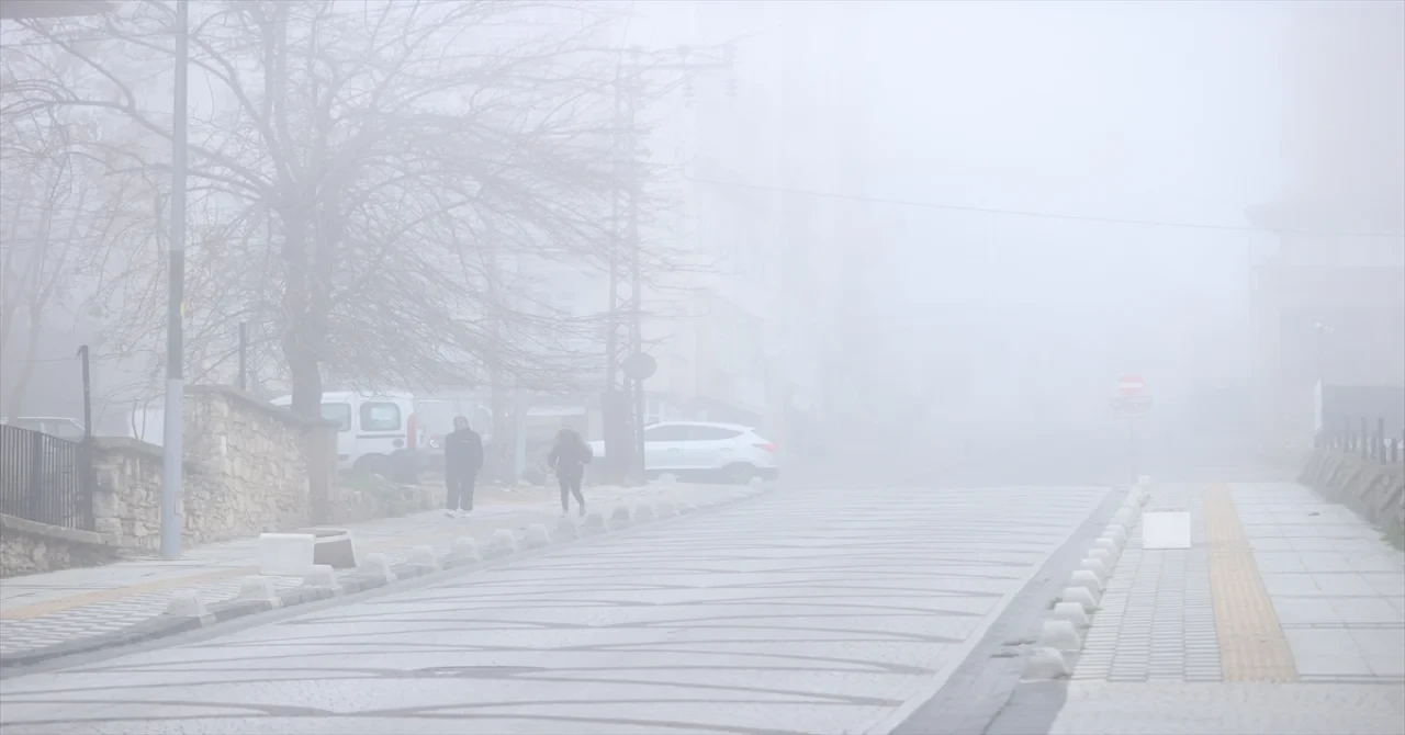 Kırklareli’nde yoğun sis etkili oldu