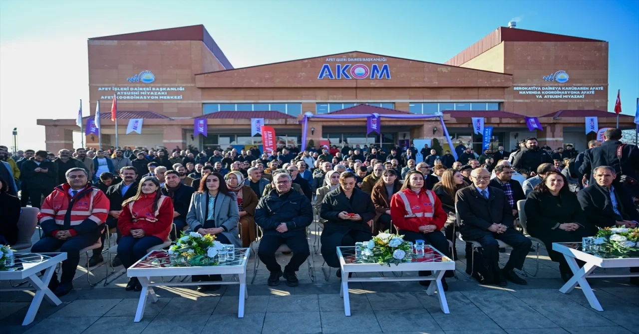 Van’da Afet Koordinasyon Merkezi açıldı