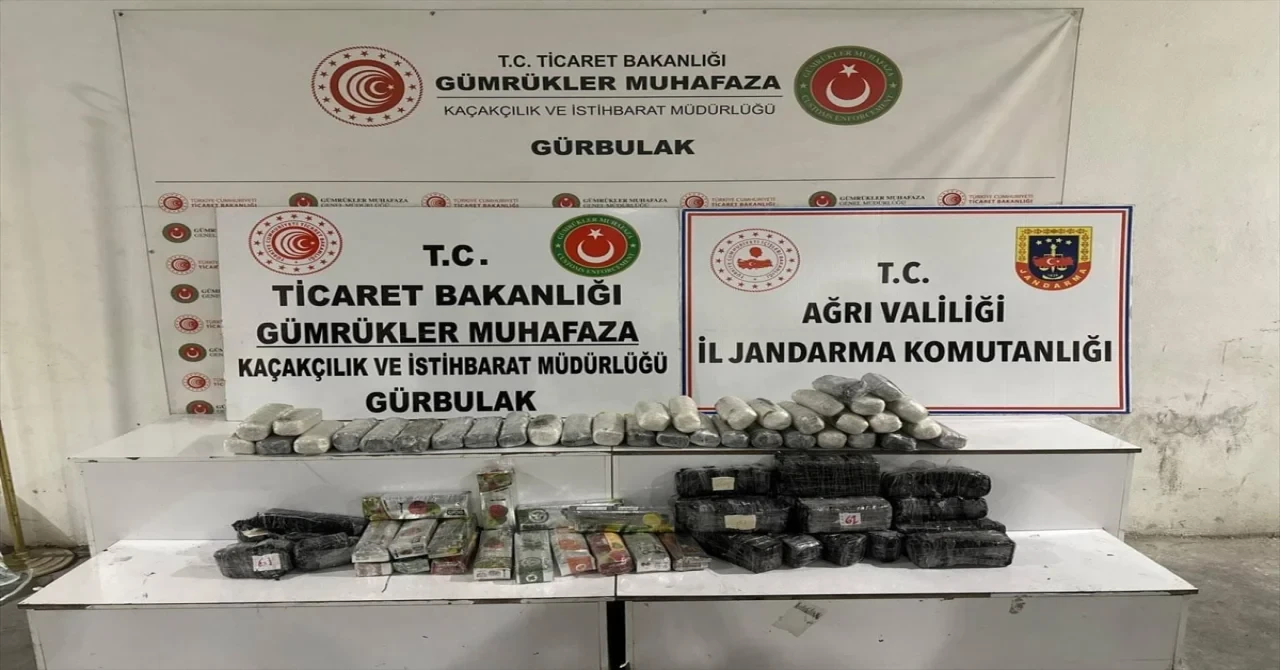 Gürbulak Gümrük Kapısı’nda 18 kilo 730 gram esrar ele geçirildi