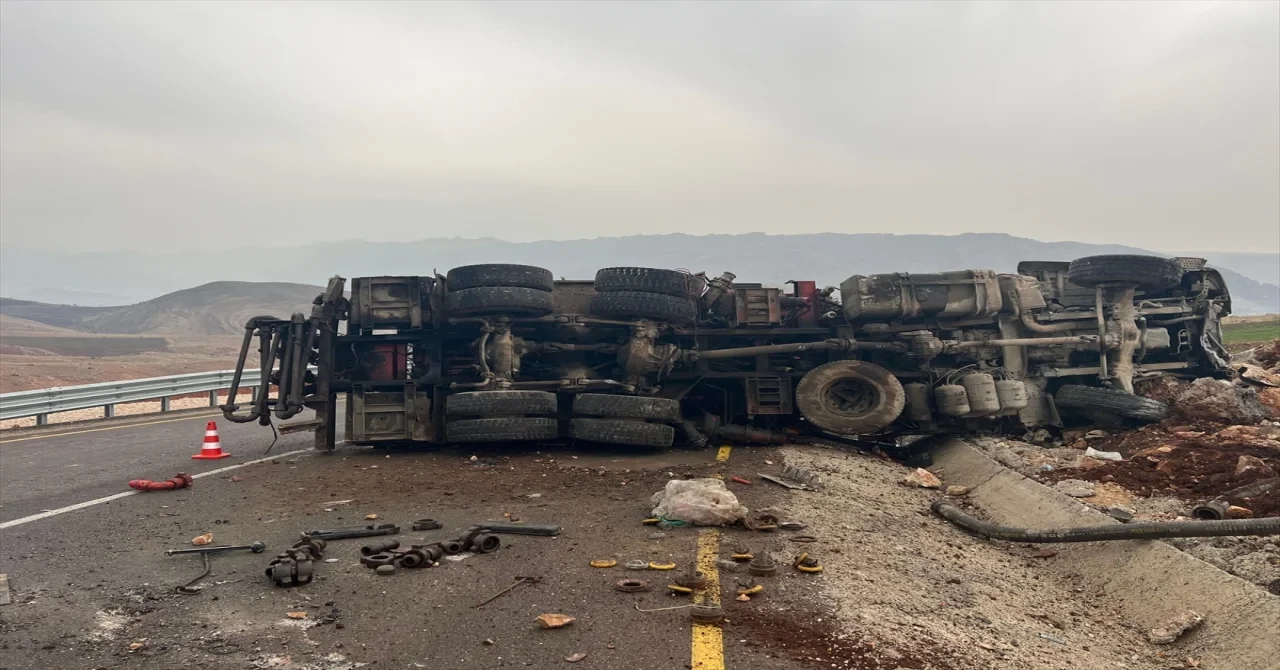 Şırnak’ta sondaj aracının devrilmesi sonucu 1 kişi öldü, 1 kişi yaralandı 