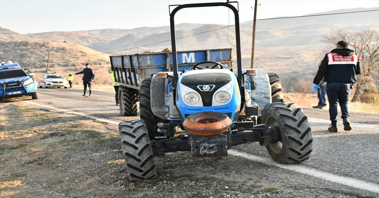 Adıyaman’da traktörden düşen kişi yaşamını yitirdi