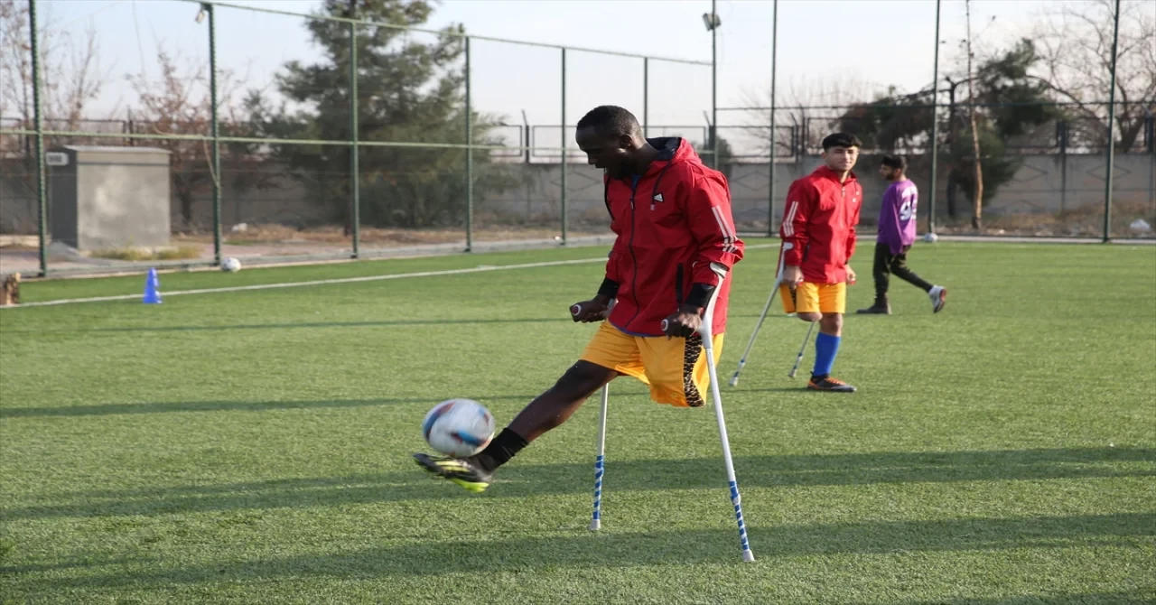 Şanlıurfa’nın engelli futbol takımında hedef Türkiye Kupası’nı kazanmak