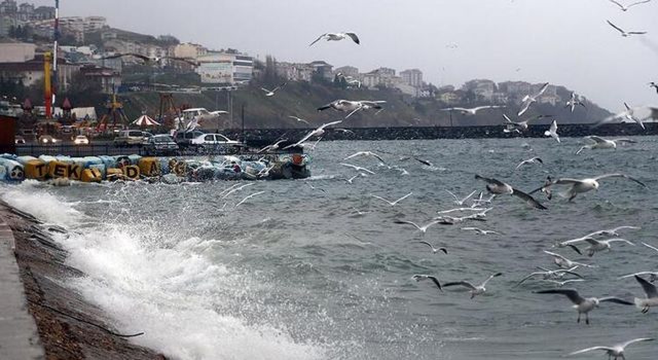 Marmara'yı lodos vurdu