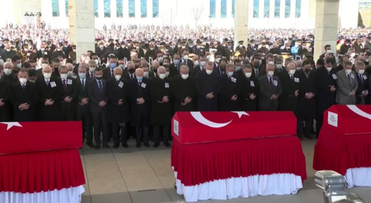 11 şehit için Ankara'da acı veda!