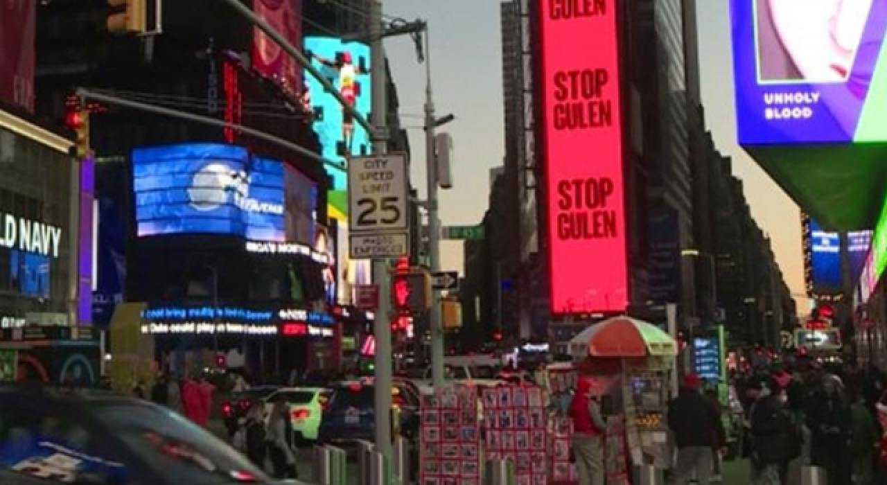 ABD'de "Stop Gülen" ilanı